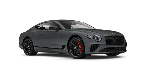 Bentley Polanco Bentley Continental GT S front three quarter in Cambrian Grey paint